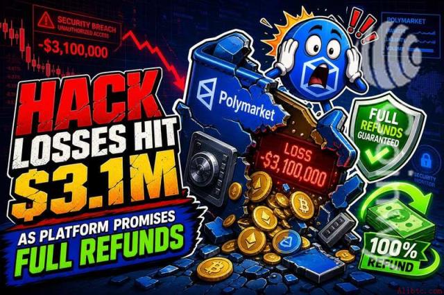 Polymarket遭黑客攻击损失达310万美元，平台承诺全额退款