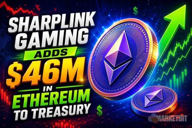 SharpLink Gaming 将价值4600万美元的以太坊纳入国库