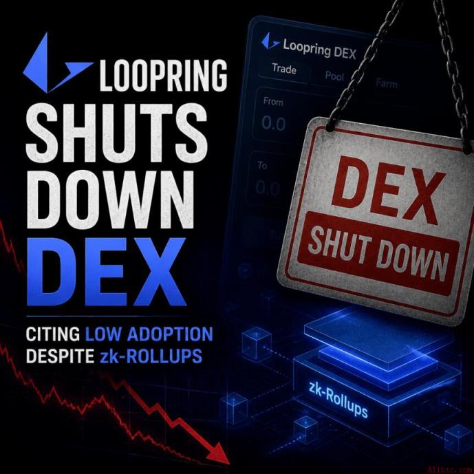 Loopring关闭DEX，称zk-Rollups未能扭转低采用率