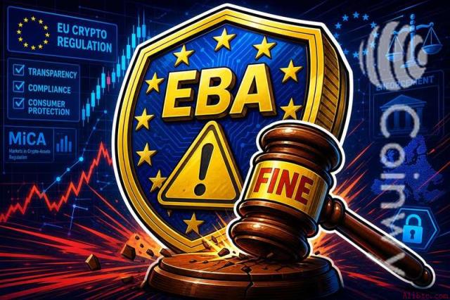 EBA详述新欧盟规则下潜在的加密货币罚款