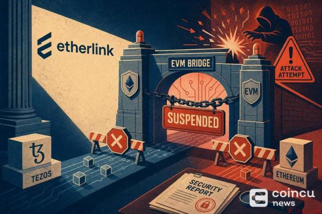 Etherlink 遭攻击尝试后暂停 EVM 桥接转账