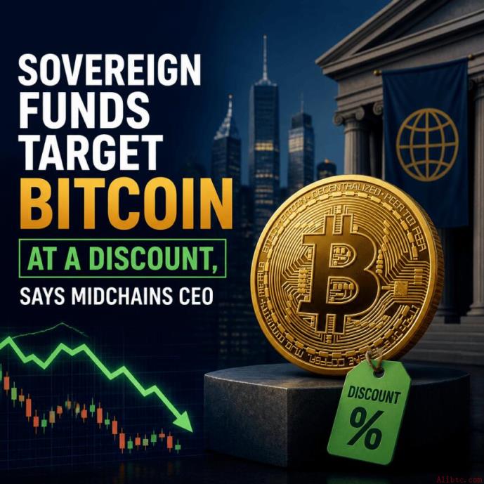 MidChains CEO：主权基金瞄准折价比特币