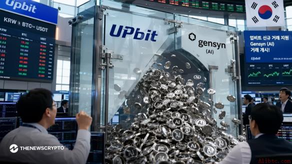 Upbit上线Gensyn交易，支持KRW、BTC及USDT交易对