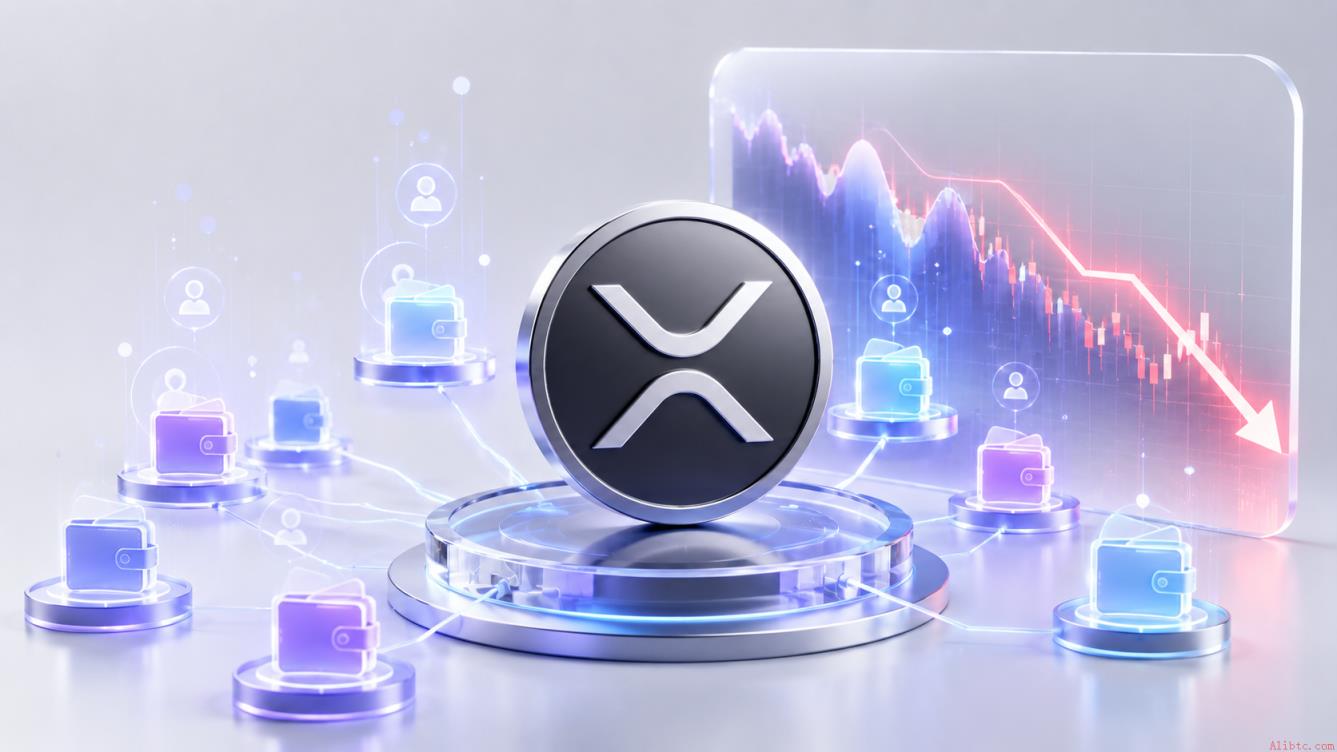 XRP钱包增长创三个月新高，1美元支撑位承压
