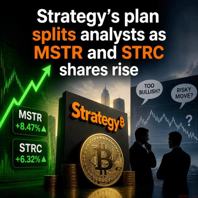 Strategy计划引发分析师分歧，MSTR和STRC股价上涨