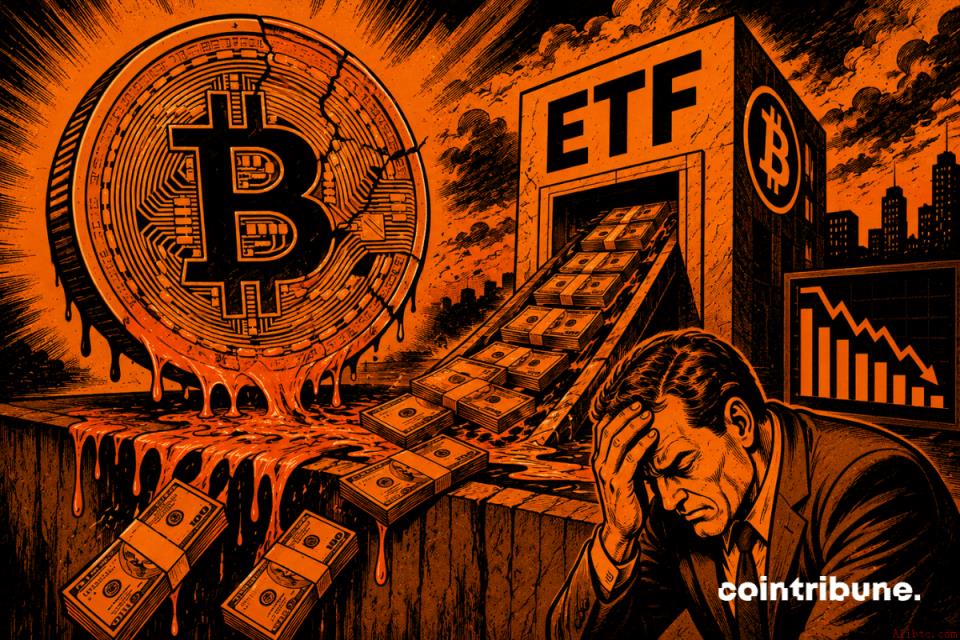 贝莱德资金流出拖累比特币ETF市场