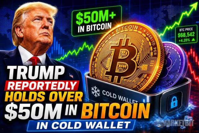 特朗普据称持有超5000万美元比特币于冷钱包中