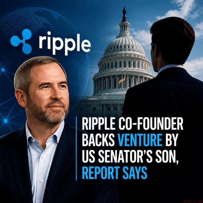 Ripple联合创始人投资美国参议员之子创业项目