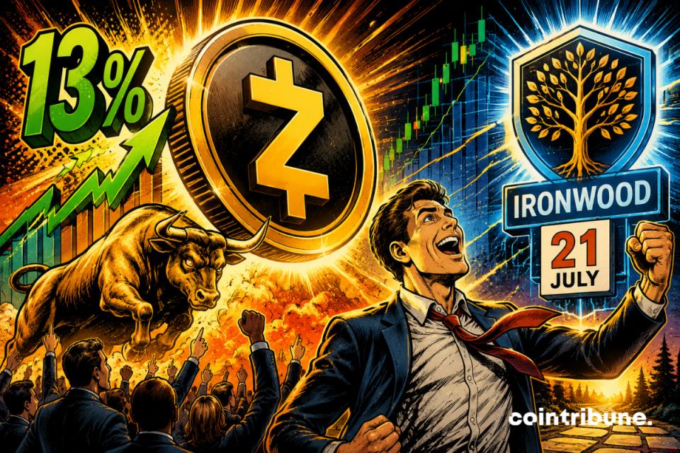 Zcash在Ironwood升级前上涨13%，7月21日迎来关键更新