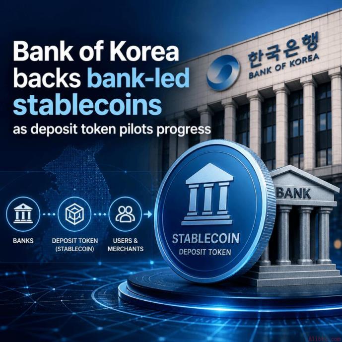 韩国央行力挺银行主导的稳定币，存款代币试点稳步推进