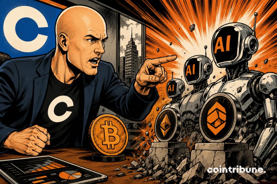 Coinbase CEO批评当前押注AI的加密项目