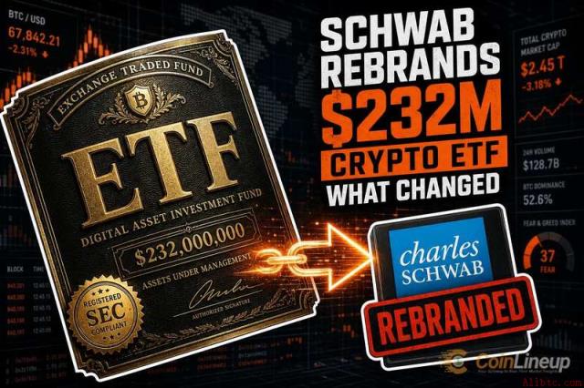 Schwab 对2.32亿美元加密ETF进行品牌重塑：有何变化？