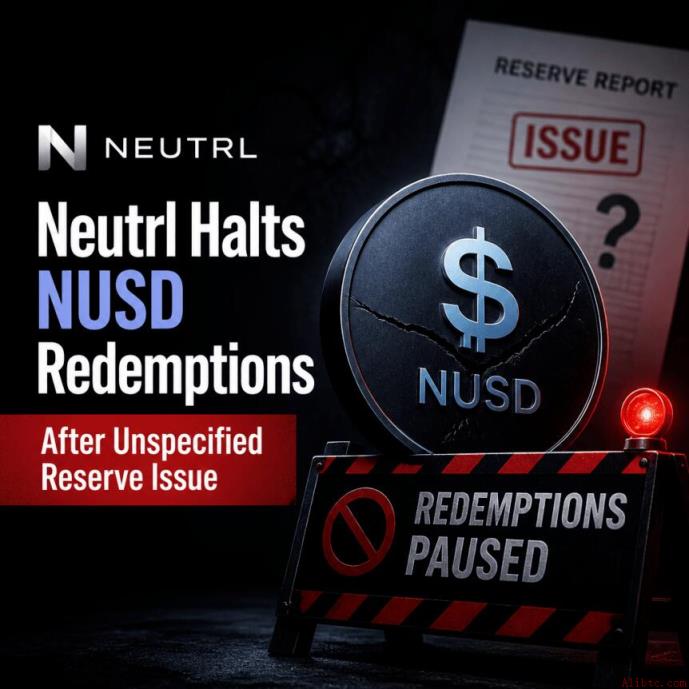 Neutrl因未明确储备金问题暂停NUSD赎回