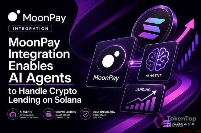 MoonPay集成赋能AI代理在Solana上处理加密借贷