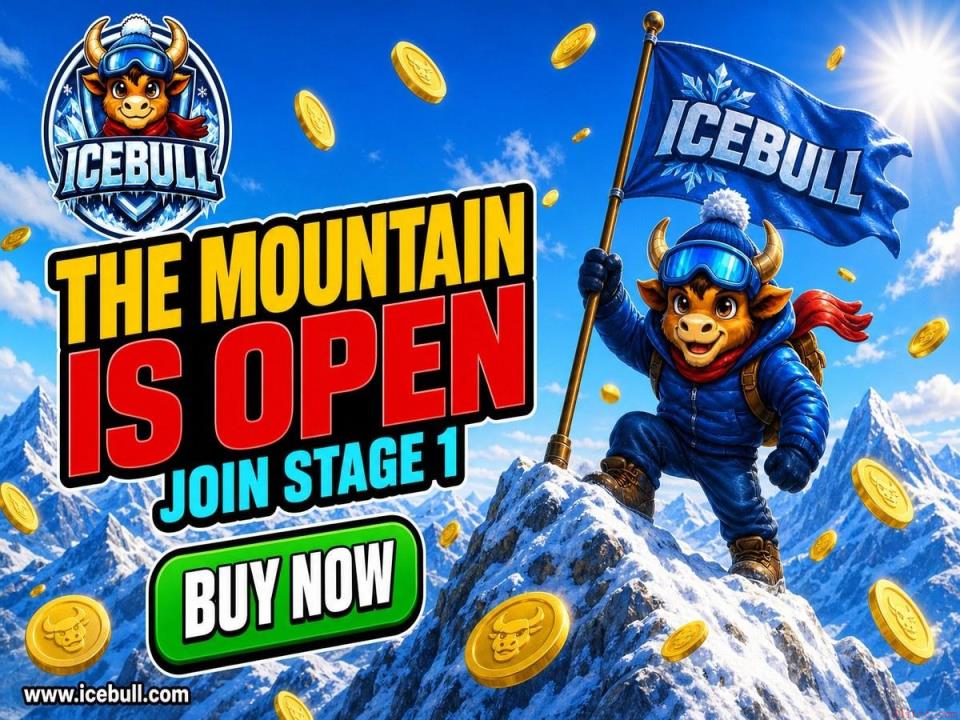 募资5000美元，第一阶段启动：IceBull在最佳加密货币预售竞赛中瞄准1250倍潜力