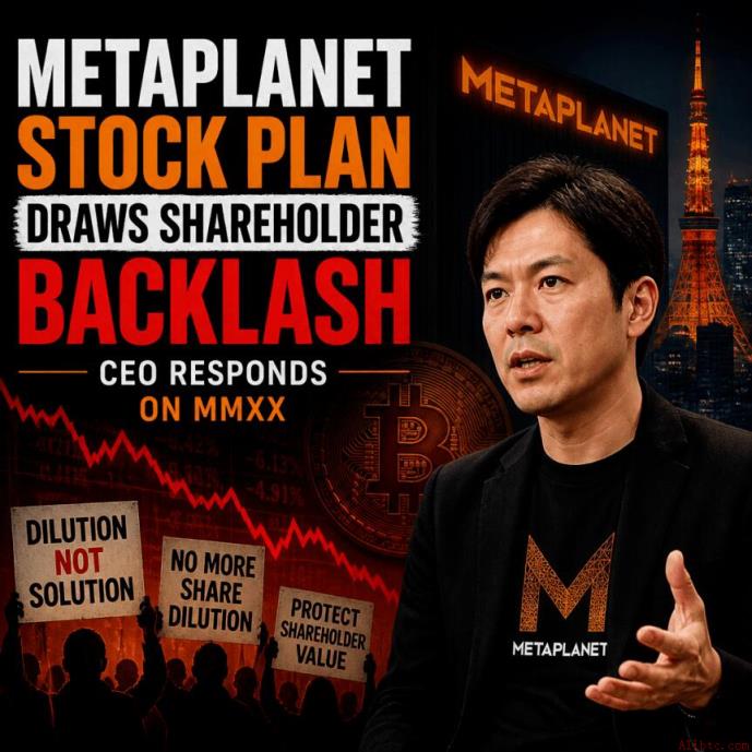 Metaplanet股票计划引发股东反对，CEO在MMXX会议上回应