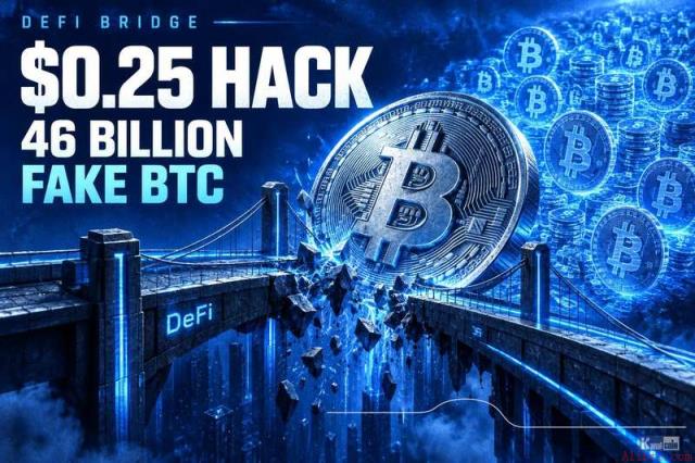DeFi桥接器遭黑客攻击：0.25枚比特币与460亿枚虚假BTC代币