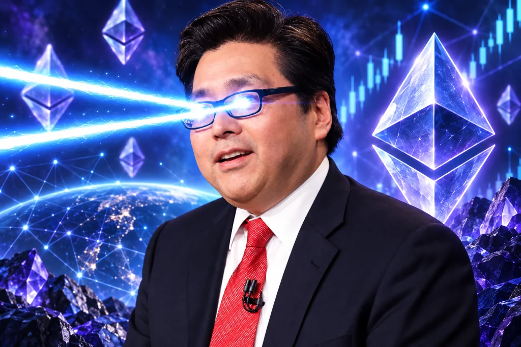 Tom Lee预测以太坊2026年前将突破5000美元