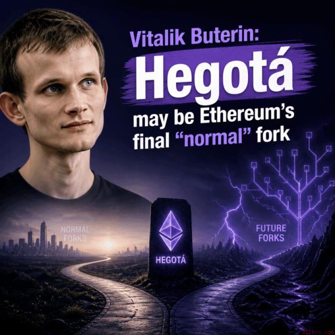 Vitalik Buterin：Hegotá或为最后一代“常规”以太坊分叉