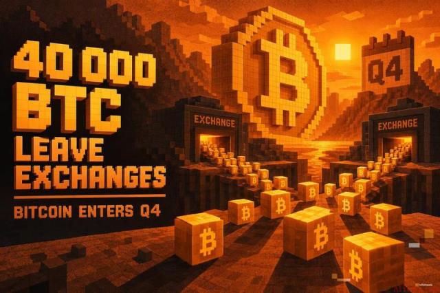 4万枚比特币离交易所引关注，Q4供应动态成市场焦点