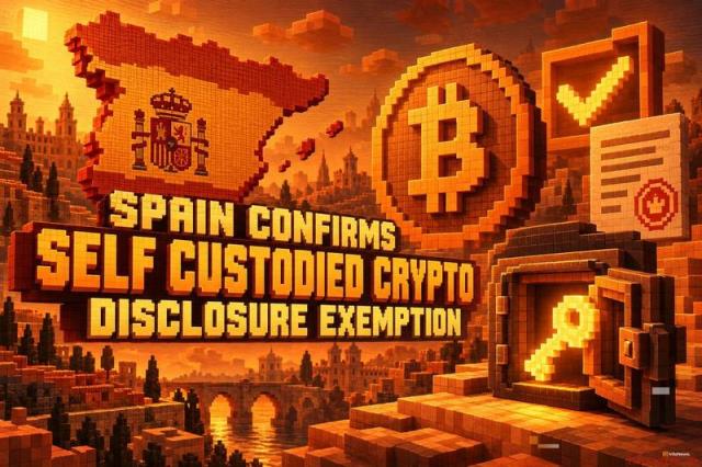 西班牙确认自托管加密货币免海外资产申报