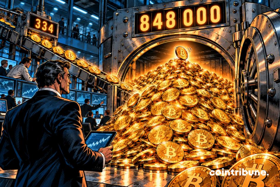 Strategy再购334枚比特币，持仓达84.8万枚，累计投入近640亿美元