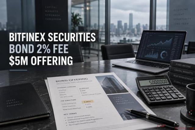 Bitfinex Securities代币化债券发行费用解析：500万美元案例详解