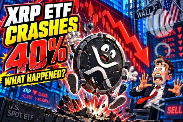 美国首只现货XRP ETF单日暴跌40% 市场震荡引发关注