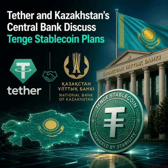 Tether探索发行坚戈稳定币，推进哈萨克斯坦资产代币化试点