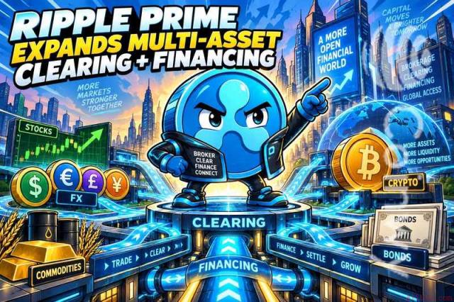 Ripple Prime拓展机构服务：多资产经纪与清算融资并进