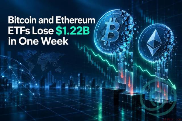 比特币与以太坊ETF单周净流出12.2亿美元，机构撤离成趋势