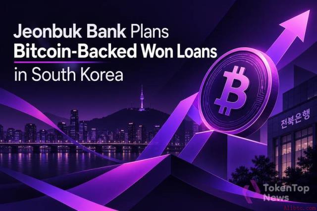 全北银行拟推比特币抵押韩元贷款，韩国金融创新再进一步