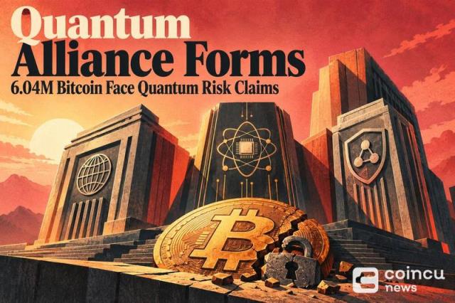 九家组织成立量子联盟称604万枚比特币存量子风险