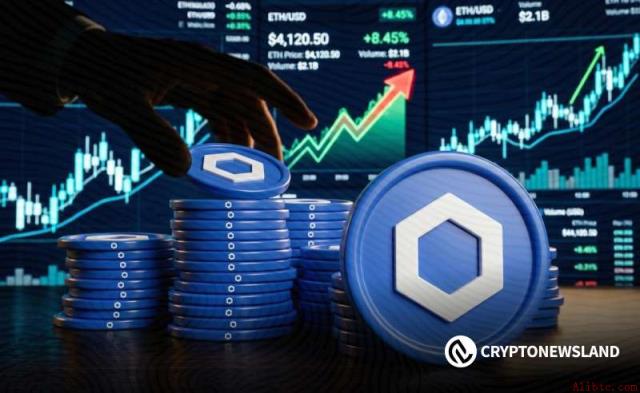 LINK价格暴涨122%后聚焦$12.10-$12.90关键支撑区