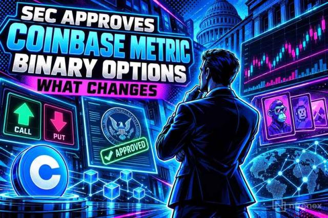 SEC批准Coinbase运营指标挂钩二元期权 合规衍生品新方向