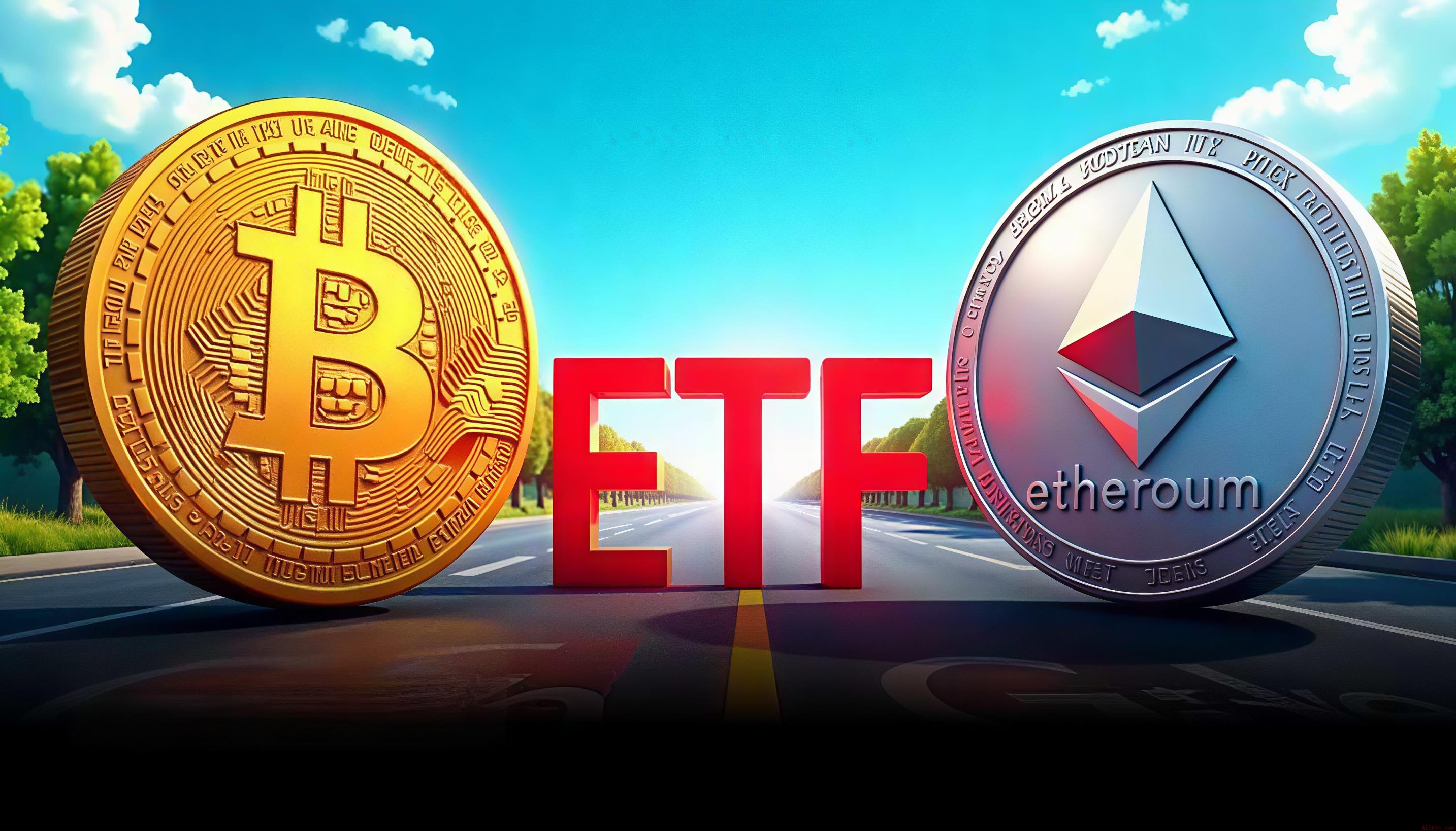 比特币与以太坊ETF周度净流出5.49亿美元，贝莱德IBIT领衔赎回潮