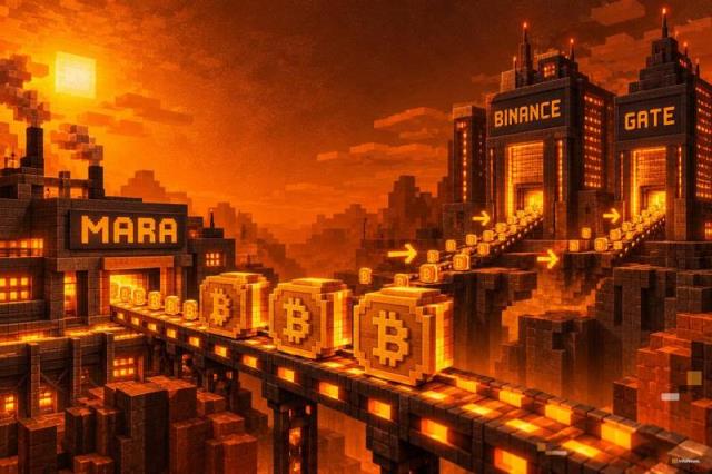 MARA矿商关联钱包转移1000枚BTC至币安Gate：链上数据背后的真相
