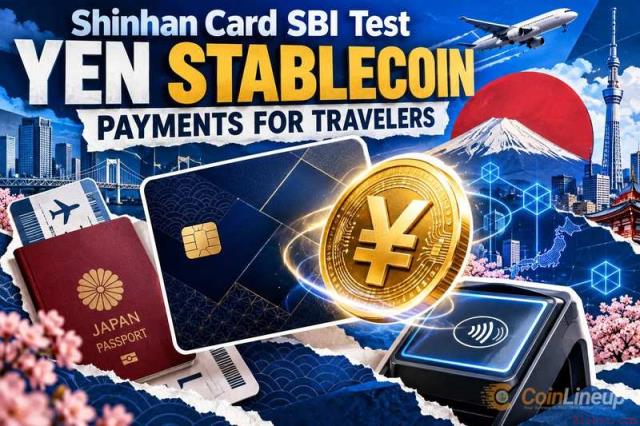 新韩卡与SBI试点日元稳定币跨境支付，探索旅游结算新路径