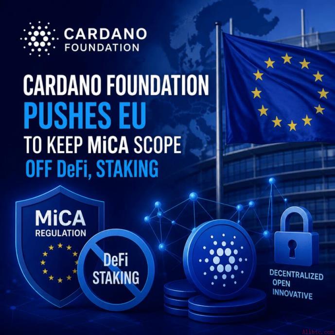 Cardano基金会呼吁欧盟：以风险实质而非技术标签监管DeFi与质押