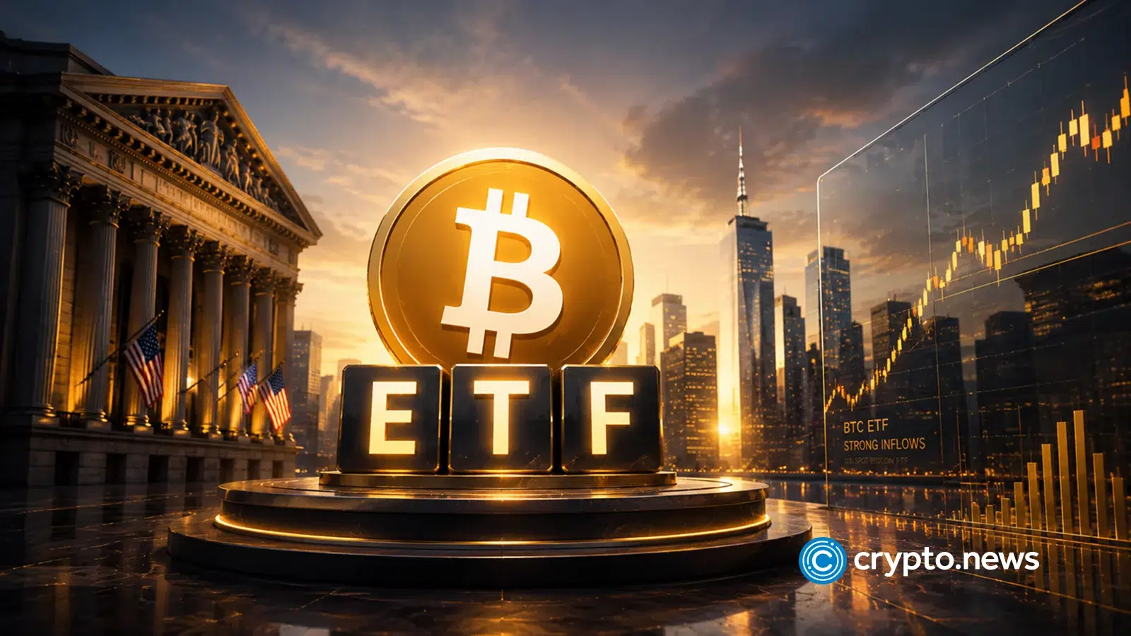 比特币ETF单日净流入4.7亿美元，以太坊资金现流出迹象