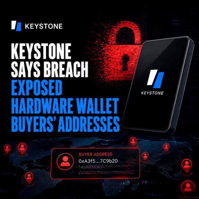 Keystone 硬件钱包客户数据泄露事件引发安全担忧