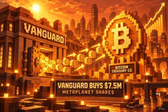 先锋集团增持Metaplanet 750万美元股份，布局比特币金库策略