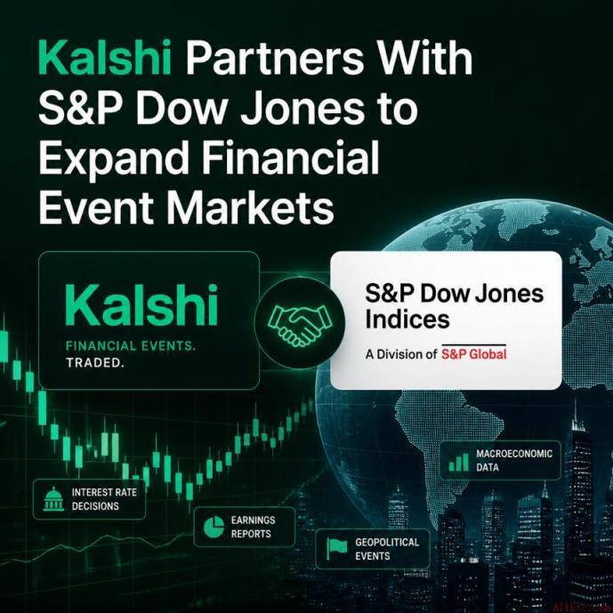 S&P道琼斯携手Kalshi拓展预测市场，推动基准指数与事件交易融合