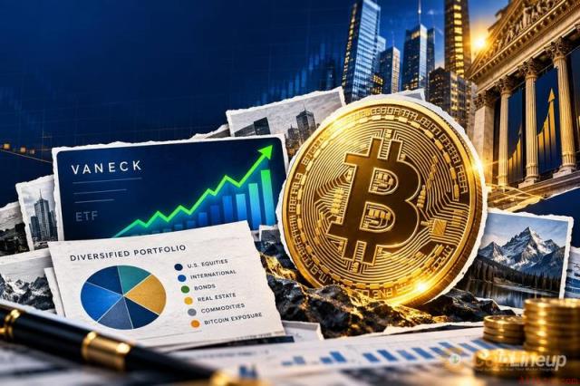 VanEck推出含比特币敞口的财富构建ETF，机构化布局再进一步