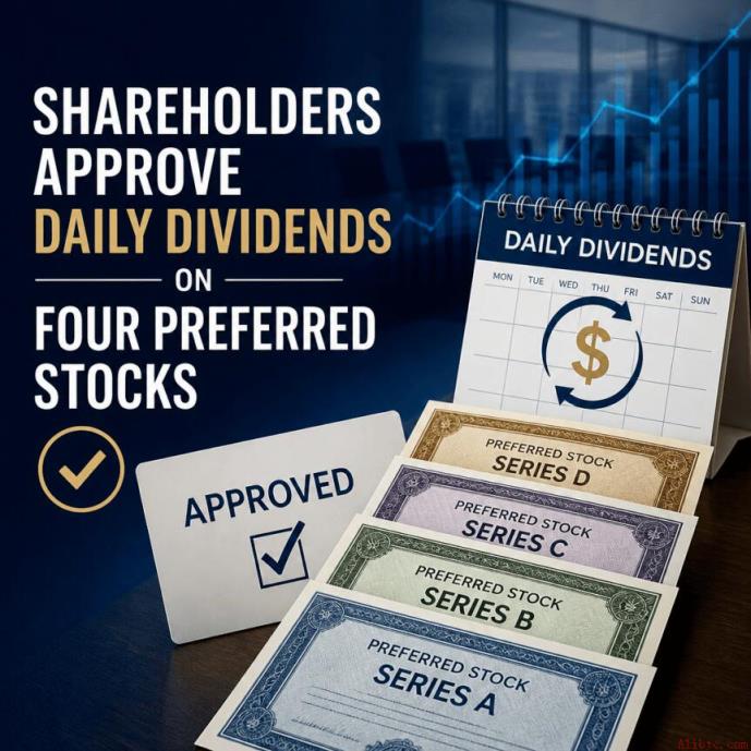 Strategy股东批准优先股每日分红方案，强化现金流与流动性